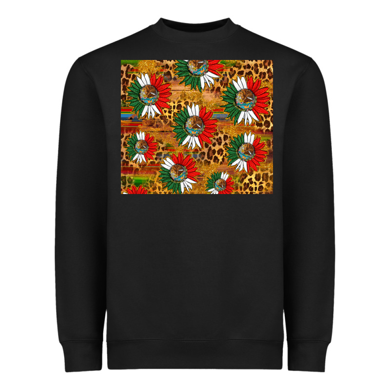 Mexico Sunflower Tumbler Heavyweight Sweatshirt by HRA Design Shop | Teevron