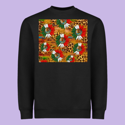 Mexico Sunflower Tumbler Heavyweight Sweatshirt Designed By Hra Design Shop