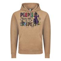 Vintage Coffee people give me the creeps Vintage Hoodie - CowhideDigitalArt