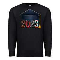 Black 2023 graduation hat bbs Premium Sweatshirt - BundleAndBundleShop