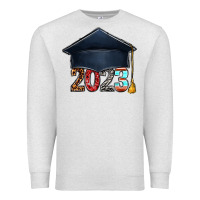 Oatmeal Heather 2023 graduation hat bbs Premium Sweatshirt - BundleAndBundleShop