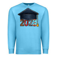 Ocean Blue 2023 graduation hat bbs Premium Sweatshirt - BundleAndBundleShop