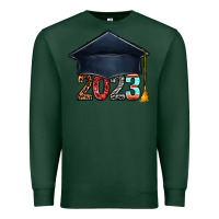 Sports Green 2023 graduation hat bbs Premium Sweatshirt - BundleAndBundleShop