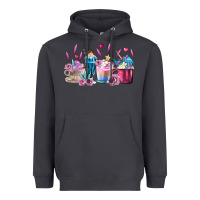 Smoke Unicorn Coffee Cups Heavyweight Hoodie - MaliasSmallBusiness