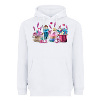White Unicorn Coffee Cups Heavyweight Hoodie - MaliasSmallBusiness