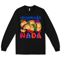 Black empanada or nada Long Sleeve Tee - AdoDesignShop