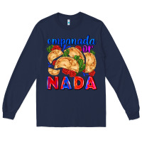 Navy empanada or nada Long Sleeve Tee - AdoDesignShop