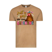 Vintage Camel just a girl who loves chickens Vintage Tee - JahusDesignShop