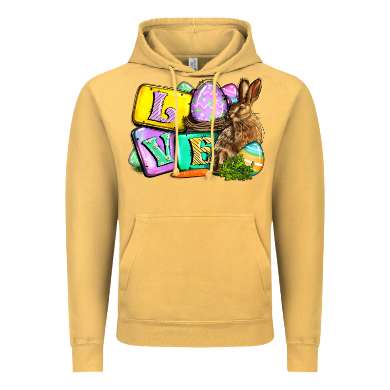 Love Easter Day Vintage Hoodie by CowGirlArtShop | Teevron