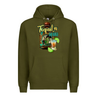 Army Green Tequila Squad Premium Hoodie - Bettercallsaul