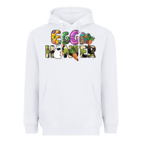 White Egg hunter Heavyweight Hoodie - NancyCooperArtShop
