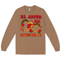 Toasted Coconut el amor se comparte with churros Long Sleeve Tee - AdoDesignShop