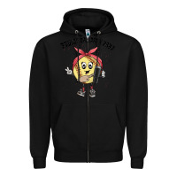 Black boujee ballpark babe Zipper Hoodie - MaliasSmallBusiness