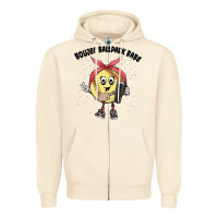 Sandshell boujee ballpark babe Zipper Hoodie - MaliasSmallBusiness