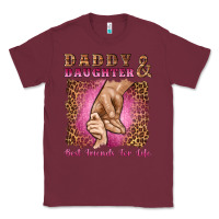 Burgundy daddy and daughter best friends for life Classic Tee - Artiststas