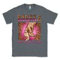 Charcoal Heather daddy and daughter best friends for life Classic Tee - Artiststas