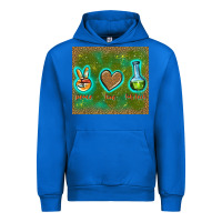 Cobalt peace love lab tech Urban Hoodie - TumblerDesignByShophia