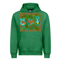 Emerald peace love lab tech Urban Hoodie - TumblerDesignByShophia