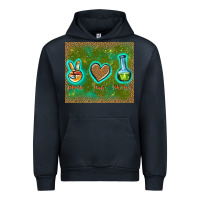 Navy peace love lab tech Urban Hoodie - TumblerDesignByShophia