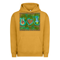 Pigment Peanut Butter peace love lab tech Urban Hoodie - TumblerDesignByShophia
