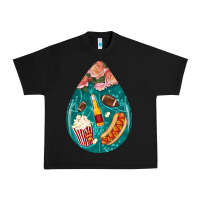 Black american football and western roses teardrop Urban Heavy Tee - BundleAndBundleShop