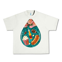 Pistachio american football and western roses teardrop Urban Heavy Tee - BundleAndBundleShop