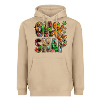 Mushroom Oh snap Christmas Heavyweight Hoodie - NancyCooperArtShop