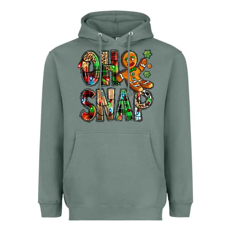 Oh Snap Christmas Heavyweight Hoodie by NancyCooperArtShop | Teevron