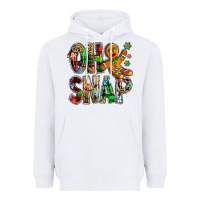 White Oh snap Christmas Heavyweight Hoodie - NancyCooperArtShop