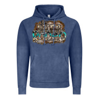 Vintage Denim deer rodeo Vintage Hoodie - SublimationCraftShop