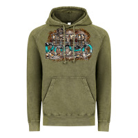 Vintage Olive deer rodeo Vintage Hoodie - SublimationCraftShop