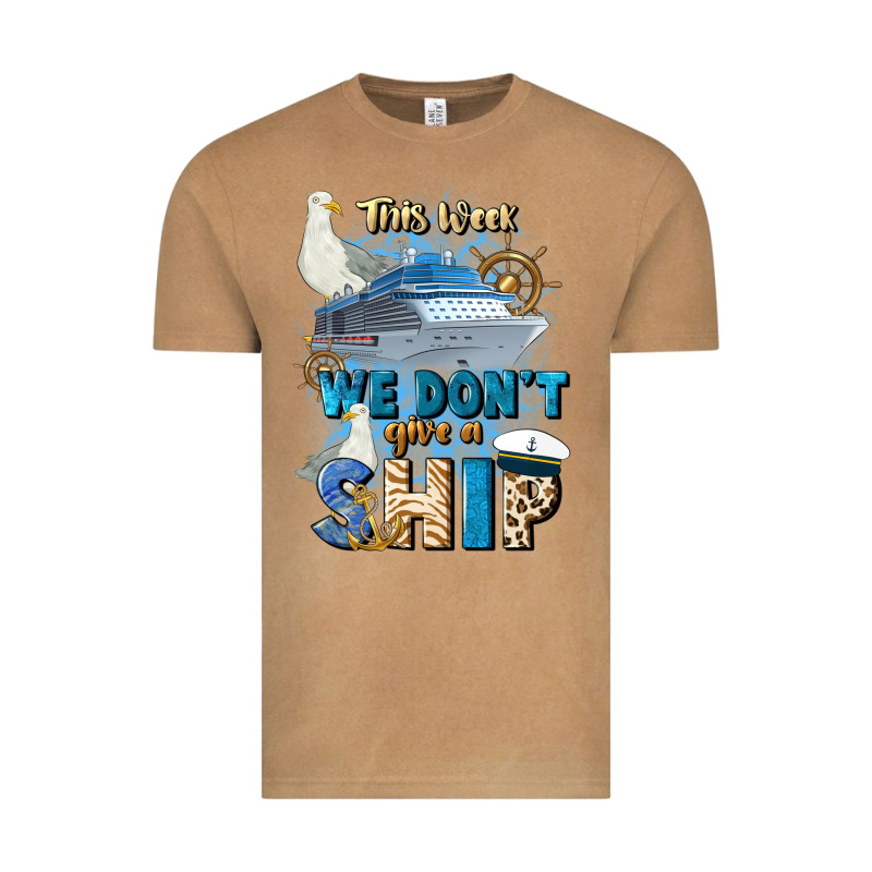 This Week We Don't Give A Ship Vintage Tee by JahusDesignShop | Teevron