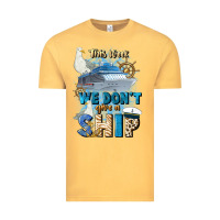 Vintage Mustard this week we don't give a ship Vintage Tee - JahusDesignShop