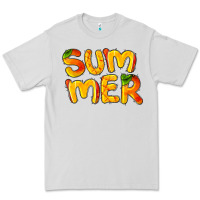 Dove Grey summer mango Premium Tee - BarkalooDesign