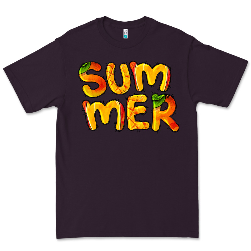 Summer Mango Premium Tee by BarkalooDesign | Teevron