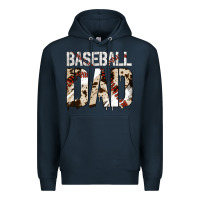 Navy Baseball American Dad Premium Hoodie - Bettercallsaul