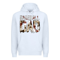 White Baseball American Dad Premium Hoodie - Bettercallsaul