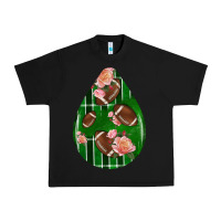 Black american football and western roses teardrop Urban Heavy Tee - BundleAndBundleShop