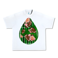 White american football and western roses teardrop Urban Heavy Tee - BundleAndBundleShop
