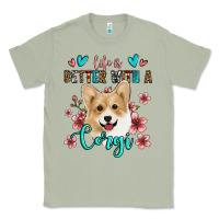 Matcha life is better with a corgi Classic Tee - Jasminsmagicworld