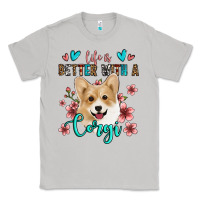 Moon Dust life is better with a corgi Classic Tee - Jasminsmagicworld