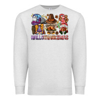 Oatmeal Heather hallothanksmas gnomies bbs Premium Sweatshirt - BundleAndBundleShop