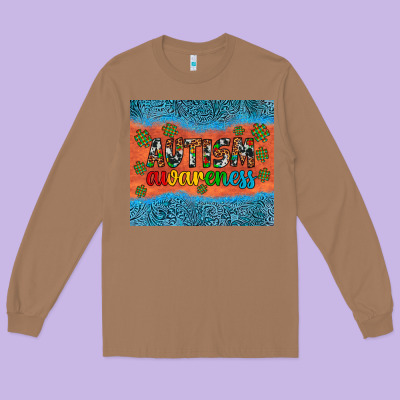 Autism Awareness Long Sleeve Tee Designed By Artiststas