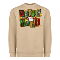 Mushroom Christmas merry mini Heavyweight Sweatshirt - FaDigitalArtStudio
