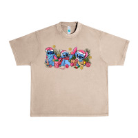 French Oak pink christmas stitch and gifts Urban Heavy Tee - AdoDesignShop