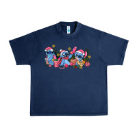 Navy pink christmas stitch and gifts Urban Heavy Tee - AdoDesignShop