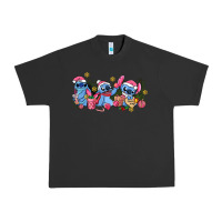 Pigment Black pink christmas stitch and gifts Urban Heavy Tee - AdoDesignShop