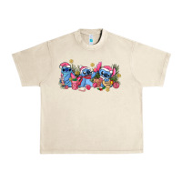 Sandshell pink christmas stitch and gifts Urban Heavy Tee - AdoDesignShop