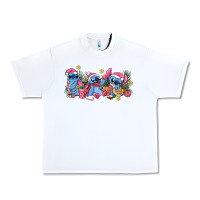 White pink christmas stitch and gifts Urban Heavy Tee - AdoDesignShop