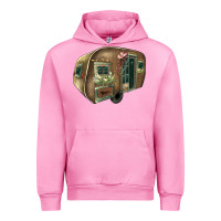 Fuchsia Pink Caravan Urban Hoodie - HowdyJamesFarm